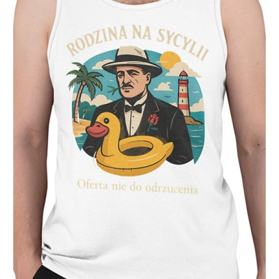 TANK TOP WAKACYJNY  Rodzina na Sycylii